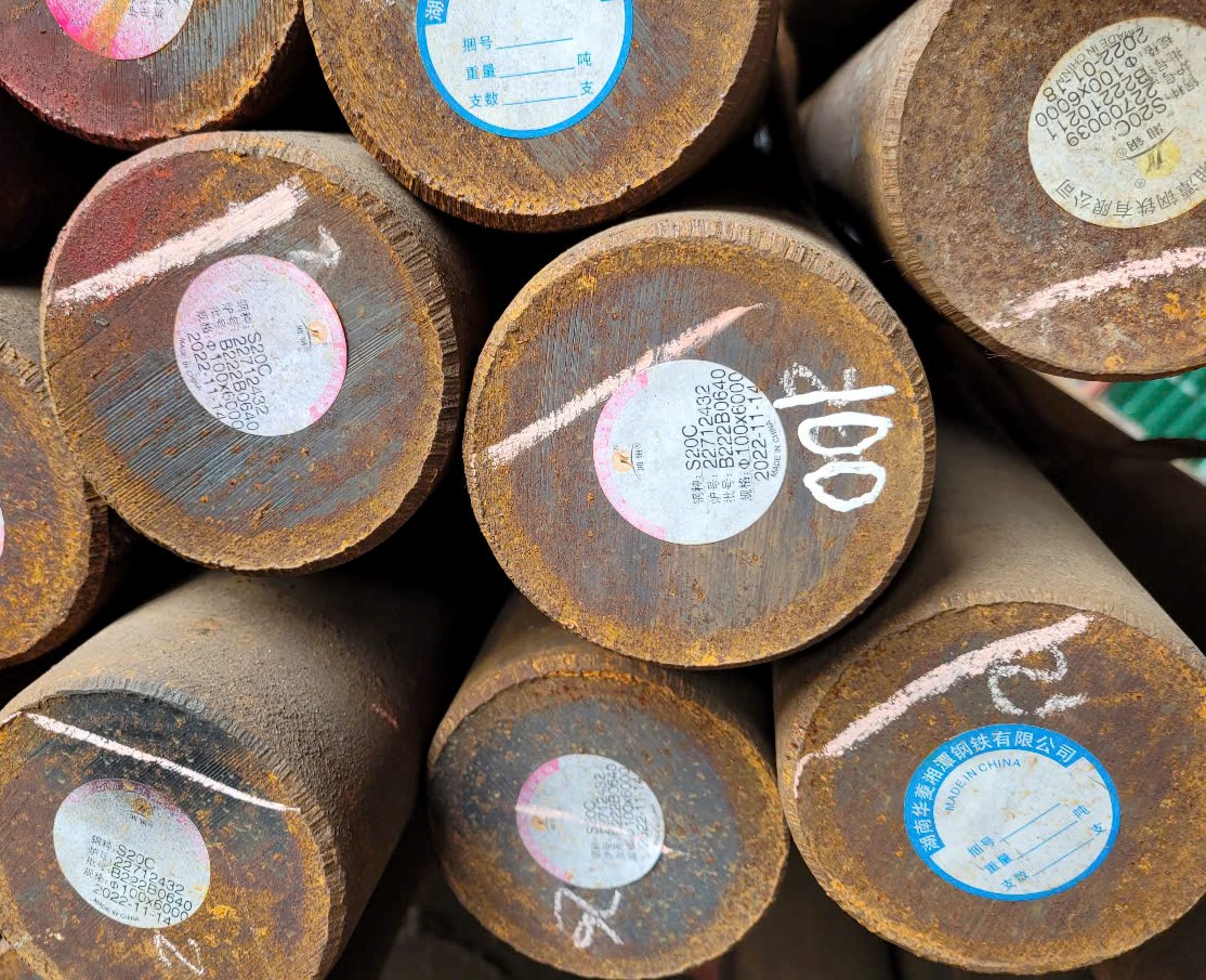 THÉP TRÒN ĐẶC PHI 100 S20C