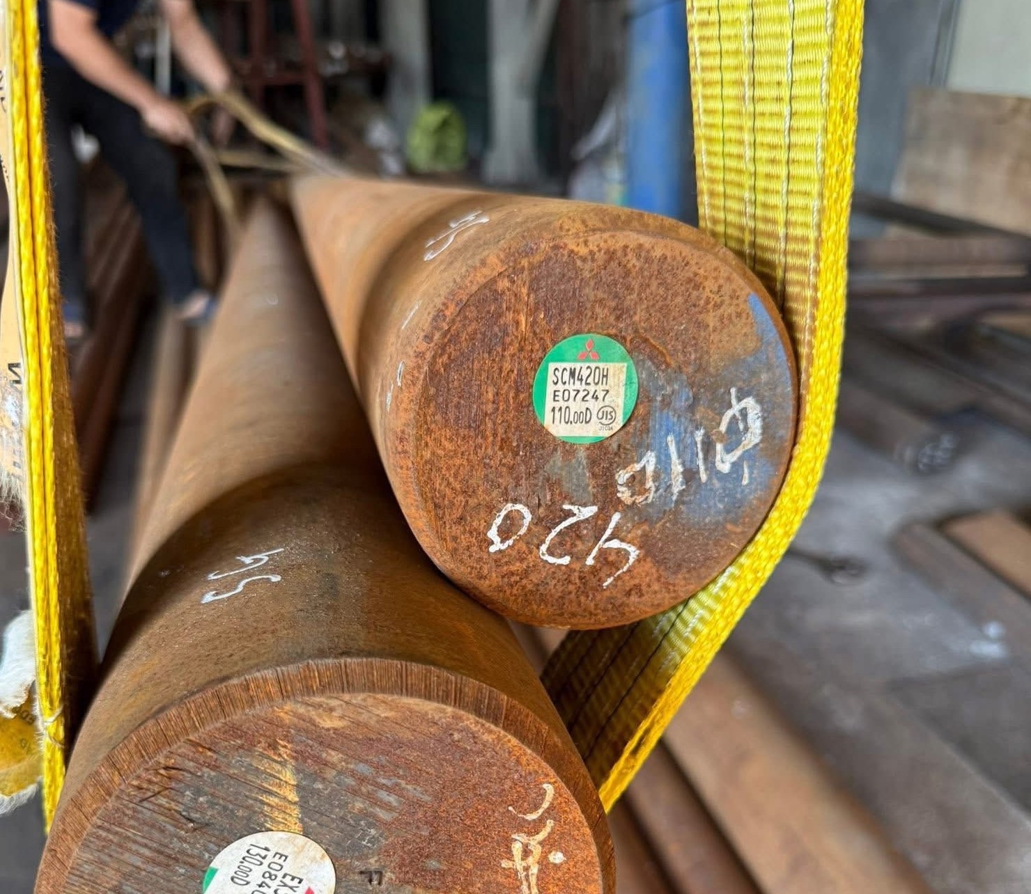 THÉP TRÒN ĐẶC SCM420 PHI 110