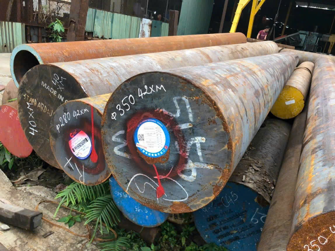 THÉP TRÒN ĐẶC SCM420 PHI 350