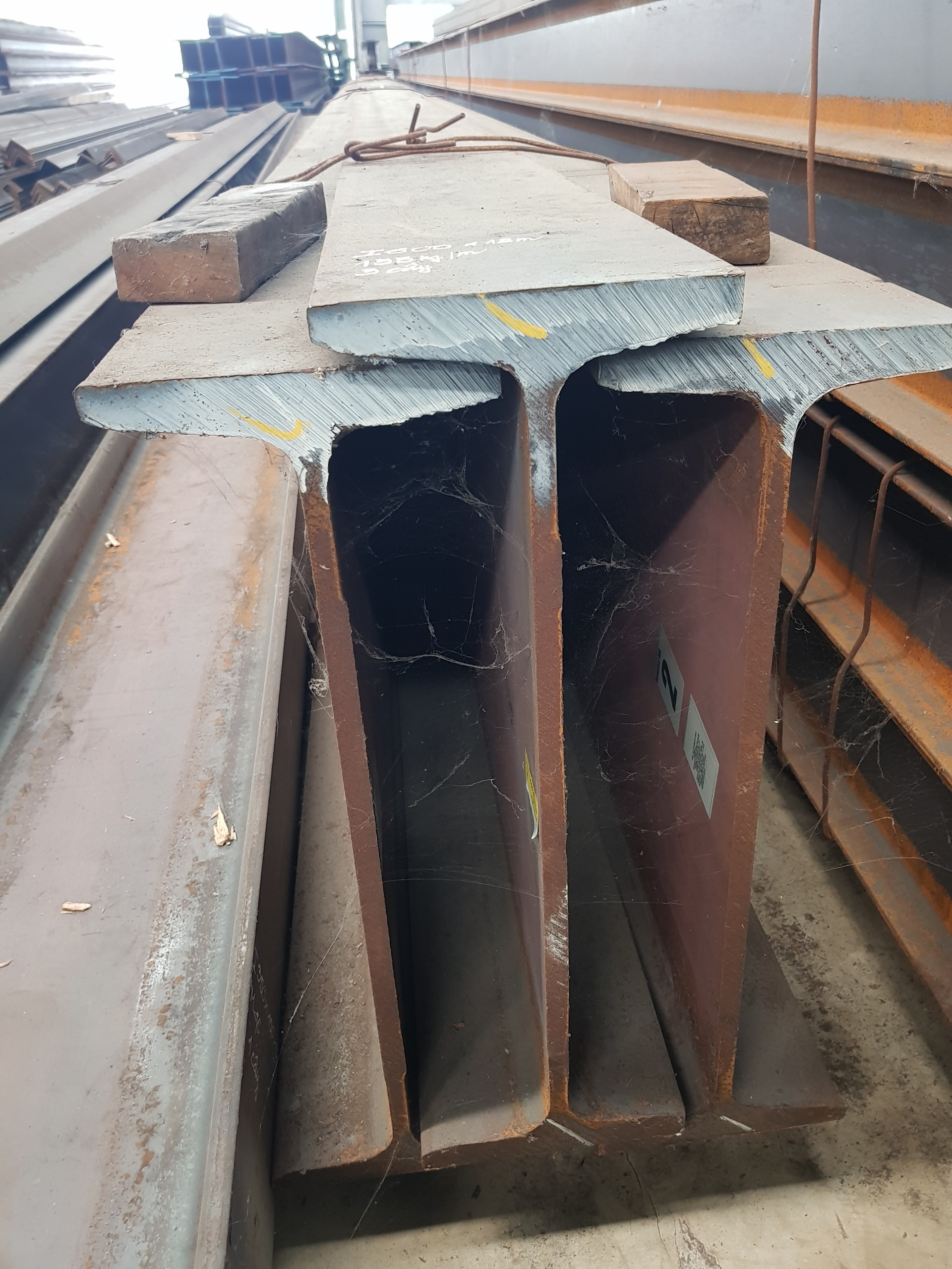 THÉP HÌNH I600x190x13x25 - THÉP HÌNH I CÔN - I CẨU TRỤC