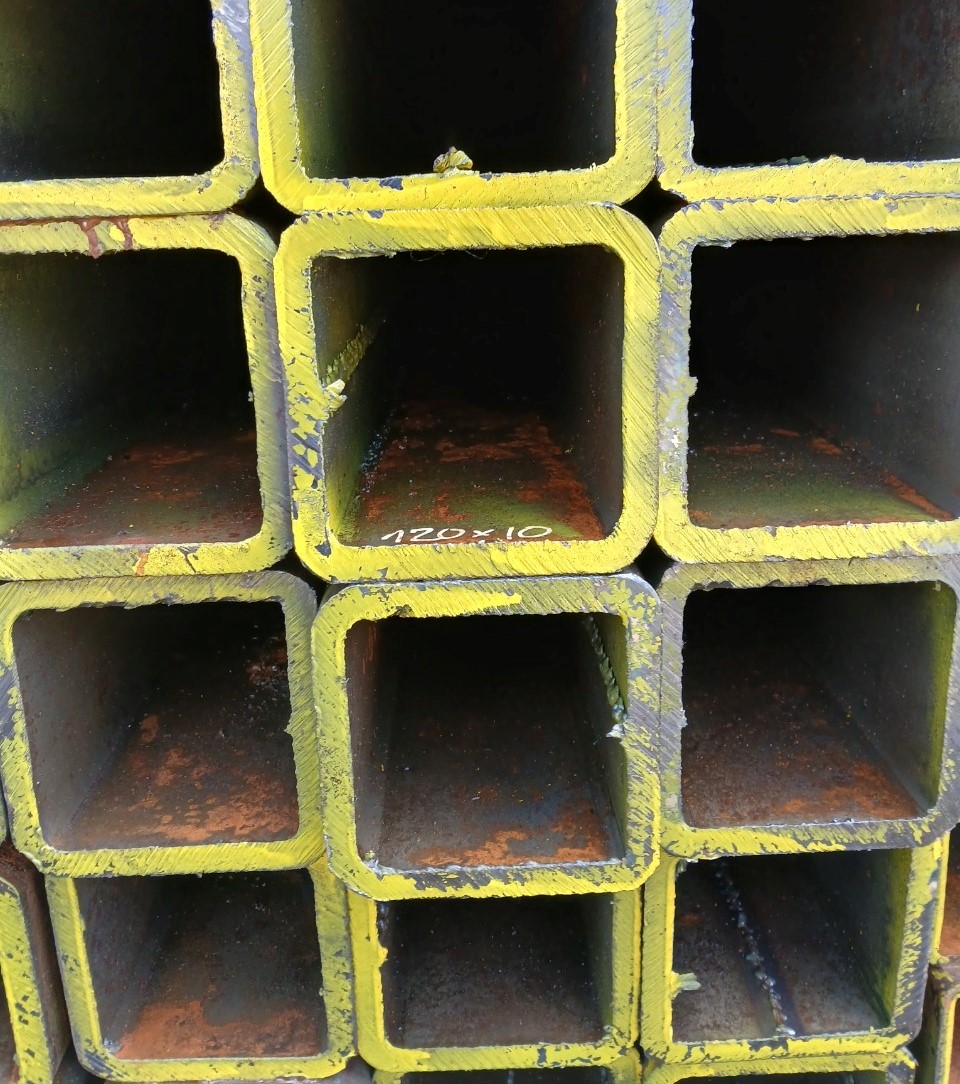 THÉP HỘP VUÔNG 120X120X10LY Q355B 