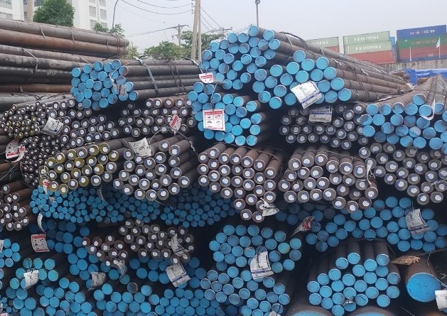 THÉP TRÒN ĐẶC PHI 25 TIÊU CHUẨN S45C-C45