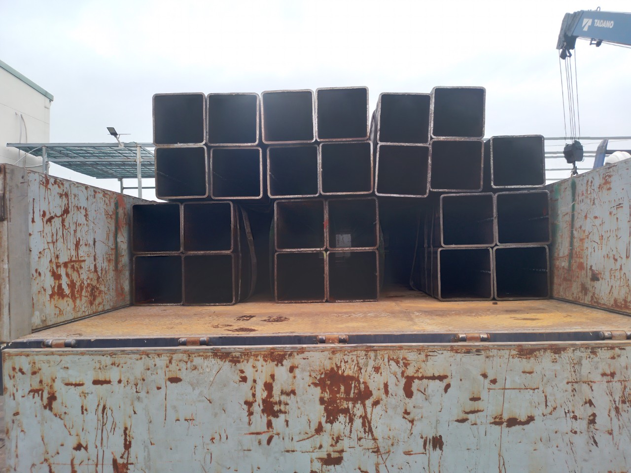 THÉP HỘP VUÔNG 140X140X4MM Q2235B