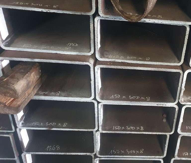 THÉP HỘP CHỮ NHẬT 150X300X8LI Q235B