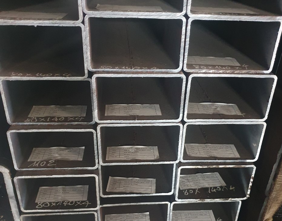 THÉP HỘP 80X140X4MM/ THÉP HỘP 140X80X4MM