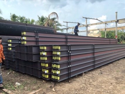 THÉP HÌNH I100x55x4,5x6,5x6000mm ( 9.46kg/mét)