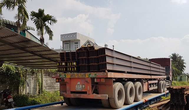 THÉP HÌNH I120x64x4.8x6.5x6000mm (11.5kg/mét)