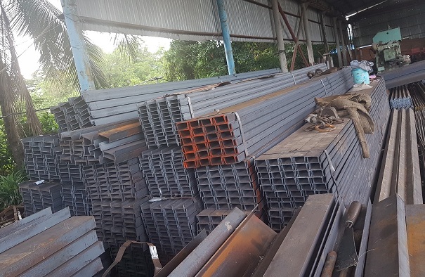 THÉP HÌNH U50X22X2.5X3X6000MM (13.5KG/CÂY)