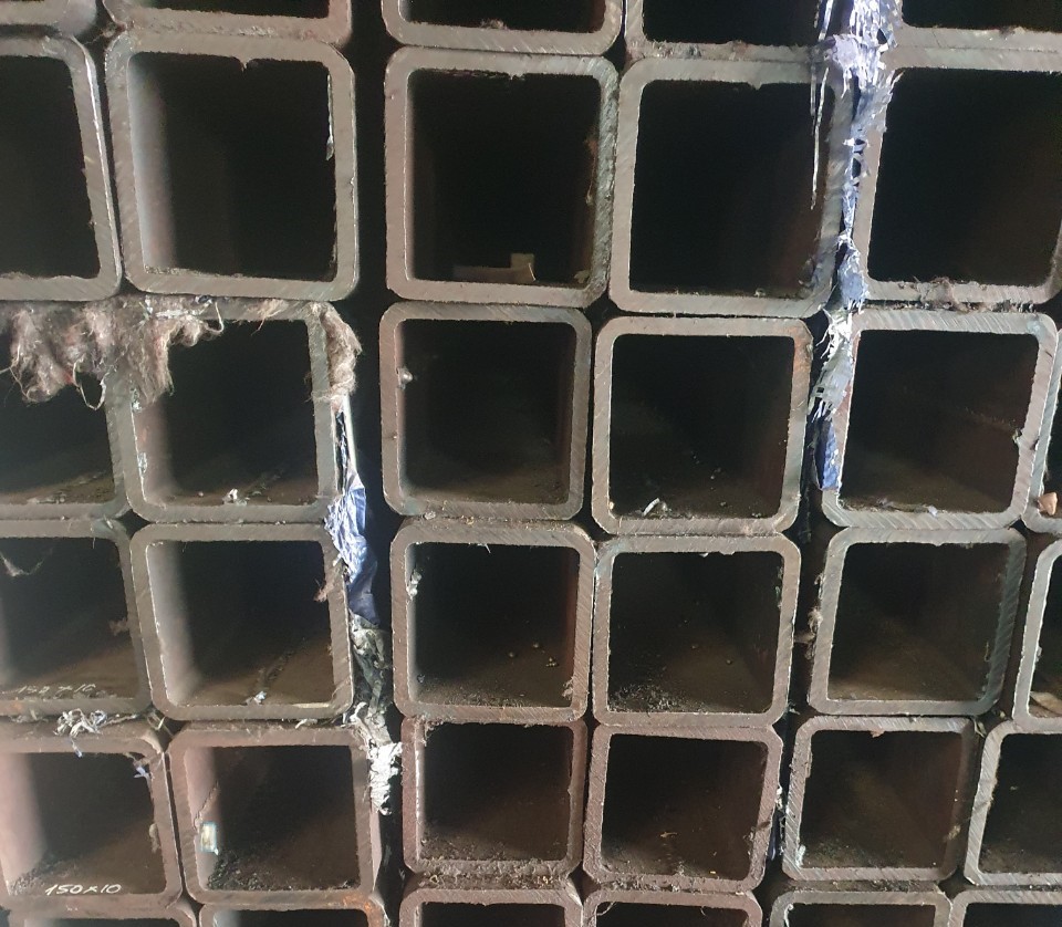 THÉP HỘP 150X150X10MM MÁC Q355B 