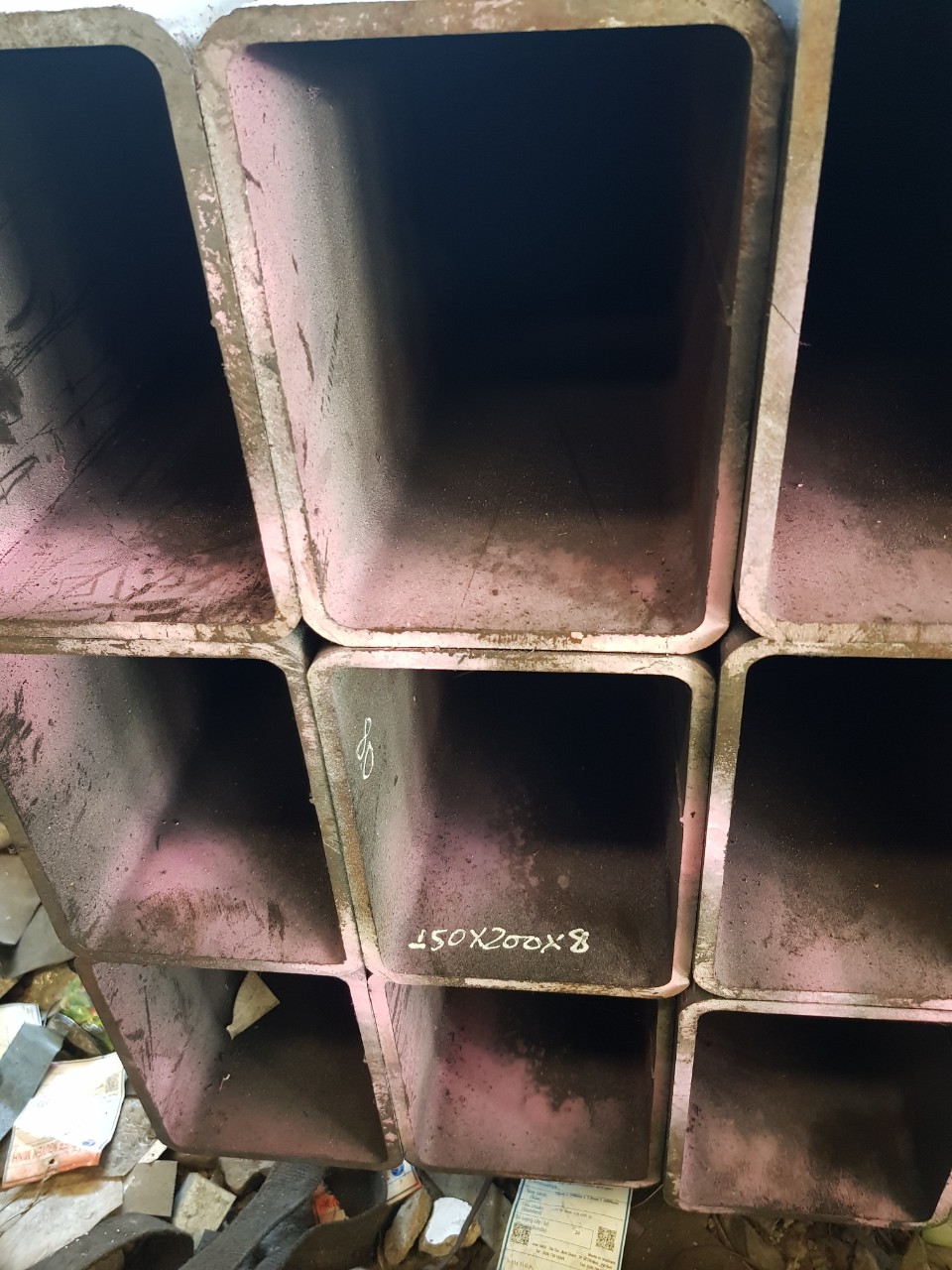 THÉP HỘP 150X200X8/ 200X150X8