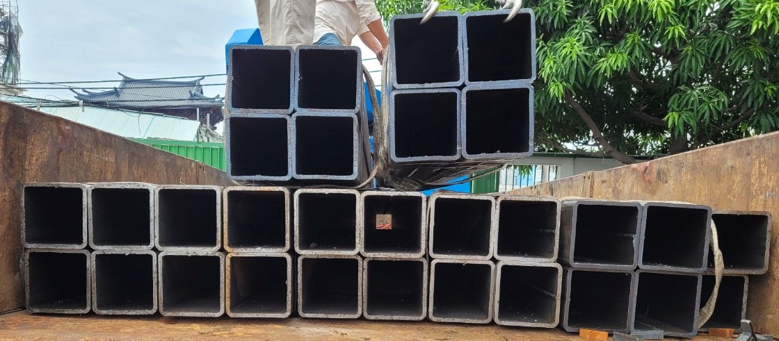 THÉP HỘP Q235B 200X200X8LY/MM/LI