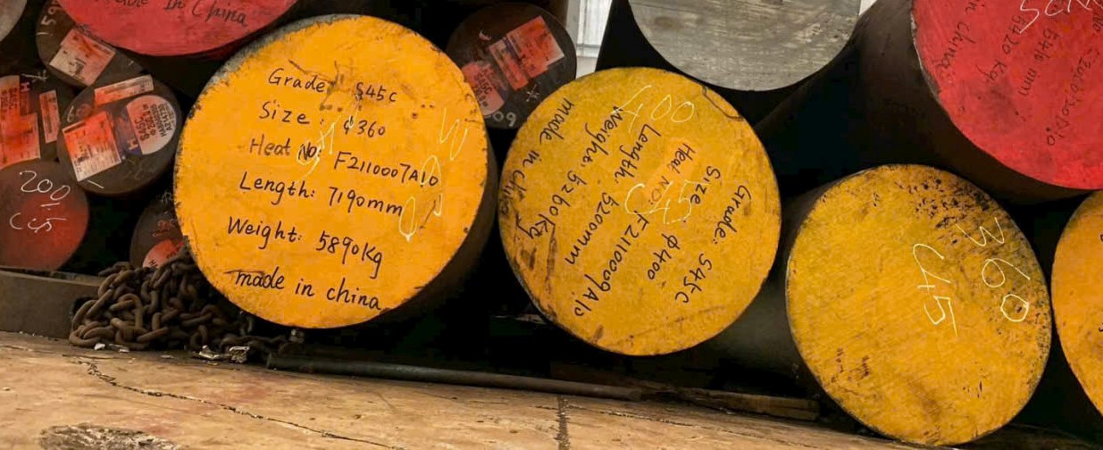 THÉP LÁP TRÒN ĐẶC S45C PHI 360