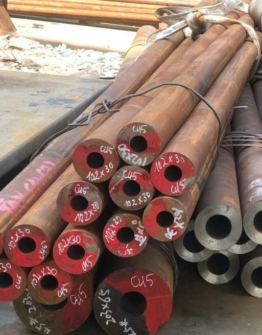 THÉP ỐNG ĐÚC S45C D90 PHI 102 X30LY TRUNG QUỐC