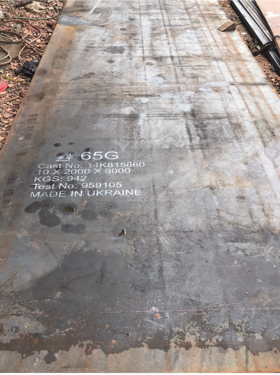 THÉP TẤM 65G/ 65GE XUẤT XỨ UKRAINAE