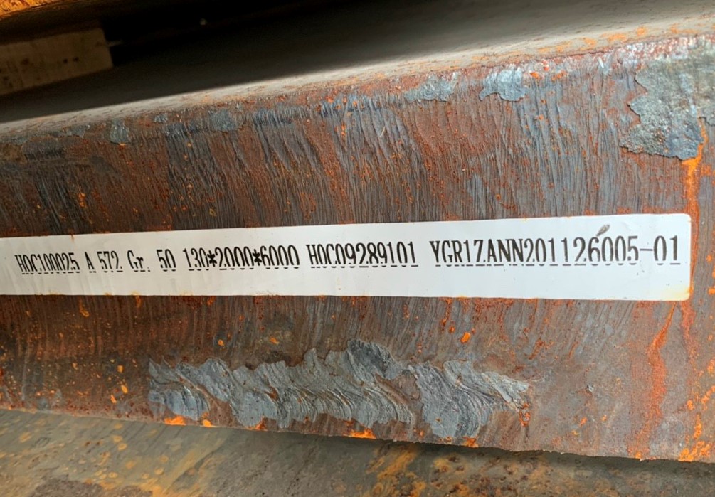 THÉP TẤM A572 Gr.50 DÀY 130MM/ 130LY/ 130LI