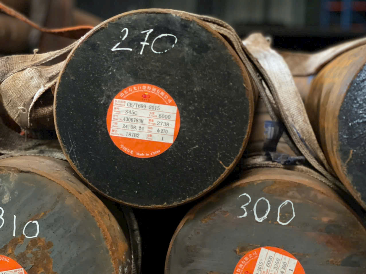 THÉP TRÒN ĐẶC PHI 270- THÉP THANH TRÒN PHI 270- THÉP LÁP TRÒN ĐẶC PHI 270