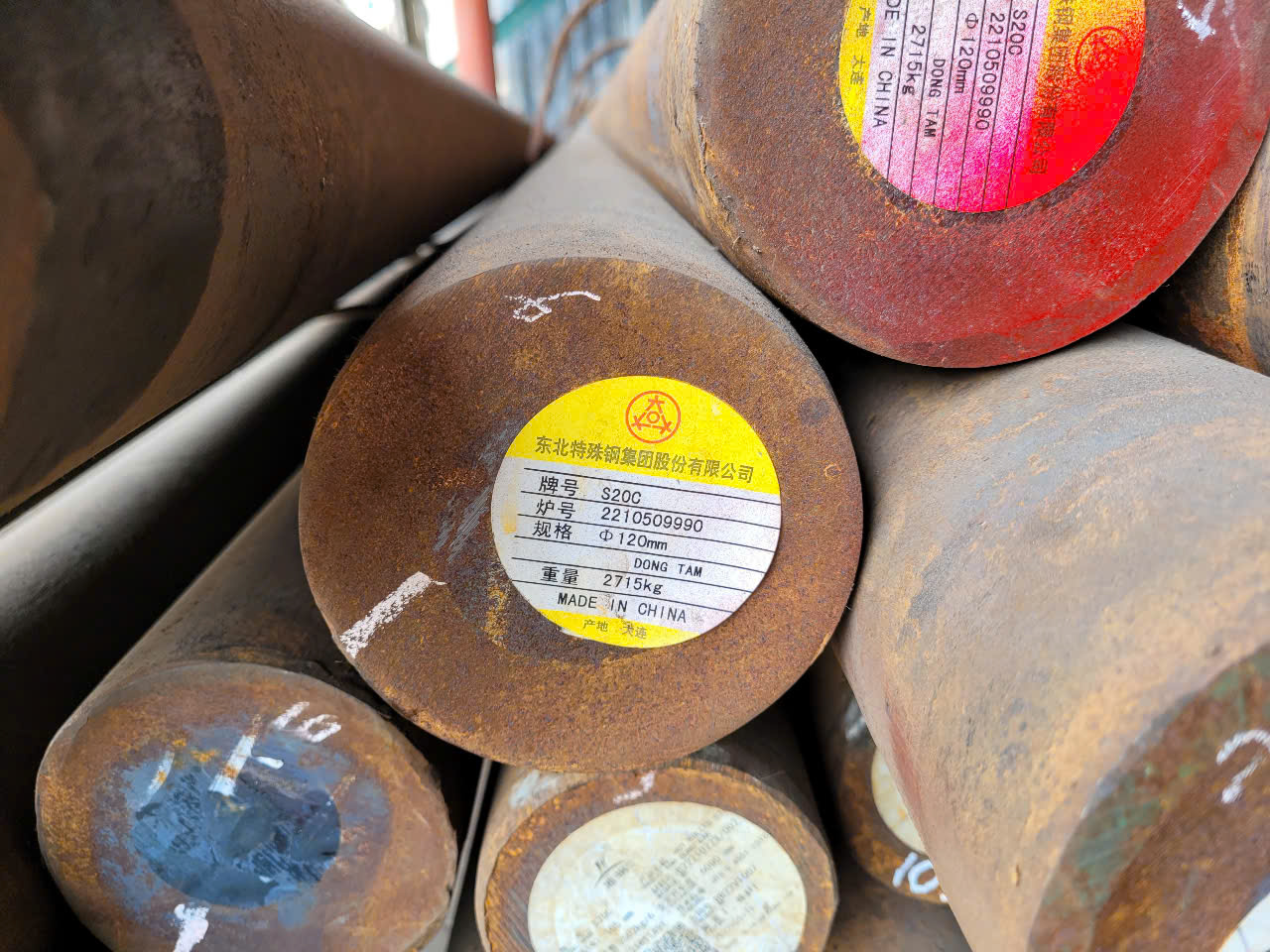 THÉP TRÒN ĐẶC S20C PHI 120- THÉP THANH TRÒN S20C PHI 120- THÉP LÁP TRÒN ĐẶC S20C PHI 120